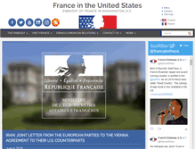 Tablet Screenshot of franceintheus.org